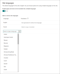 إنشاء مواقع الاتصالات والصفحات والاخبار متعددة اللغات دعم Office