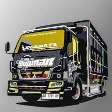 Gambar truk canter paling hebat, sama dengan foto asli. Jalan Extreme Borneo Kalimantan Truck Mania Indonesia