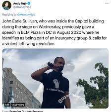 Anarchist Jurisdiction Ceo On Twitter Conservative Media Is Trying To Claim John Sullivan One Of The People That Stormed The Capitol Is A Blm Activist The Seattleprotest Community Has Known He S An John earle was founded in 1935 by mr john r. john sullivan