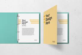 4 Ring Binder Mockups Folder Mockup Ring Binder 4 Ring Binder