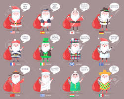 Santa Clauses From Countries All Over World Royalty Free Cliparts Vectors And Stock Illustration Image 90839371 From rascally gnomes and friendly witches to creepy goat creatures, the following are the top ten santa legends from around the world. santa clauses from countries all over world