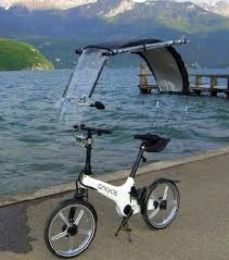 自転車を屋根付きにしてくれる veltop 雨の日の自転車通勤におススメ えん乗り 自転車 自転車 屋根 雨 自転車
