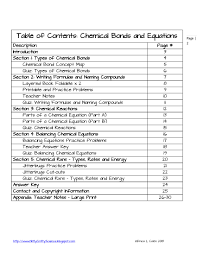 Check spelling or type a new query. Chemical Bonds And Equations Nitty Gritty Science