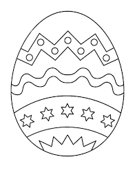 Huevo De Pascua Colorear