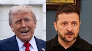 US President Donald Trump has said a Ukraine-Russia deal is "very close"  but President Volodymyr Zelenskyy's “inflammatory" remarks about refusing  to surrender land are making peace "difficult"  https://www.itv.com/news/2025-04-23/vance-says-us-will ...