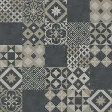 Baroque Is An Exciting Collection Of Modern And Traditional Geometric Tile Effects Tha Vinyl Flooring Tile Effect Vinyl Flooring White Vinyl Flooring