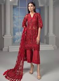 Impressive Red Net Embroidery Pakistani Suit Shenaaz In Pakistani Dress Design Party Wear Dresses Designer Dresses Online