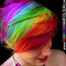 Alternative Hair Colours What Hair Colour Looks Best On You Rainbow Hair Color Short Rainbow Hair Hair Color