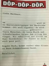 Dop Dop Dop Hamburg Liebe Nachbarn Liebe Nachbarn Lustig Sarkasmus