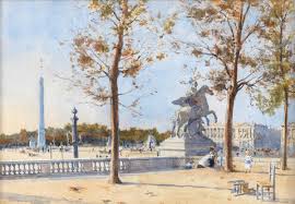Bonhams : Florence Vincent Robinson (American, 1874-1937) Place de la  Concorde