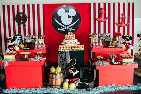 All trainee pirates will love our pirate theme dessert table complete with pirate ship cake, pirate cakepops and skull & crossbone cookies. Kara S Party Ideas Mickey Mouse Pirate Themed Birthday Party Kara S Party Ideas