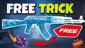 Free Akm Glacier Skin Best Trick To Get Akm Glacier Skin New Trick In Pubg Mobile Akm Glacier Skin Youtube
