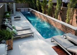 44 Modern Small Backyard Ideas With Swimming Pool Design Small Backyard Pools Small Pool Design Backyard Pool