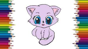 Cartoon kitten drawing has a variety pictures that united to locate out the most recent pictures of cartoon kitten drawing here, and plus you can how to draw a cute cartoon kitten from letters l m easy step by from cartoon kitten drawing kitten stock vektorgrafiken clip art vektorgrafiken. How To Draw A Baby Kitten Cute And Easy Kitten Cartoon Drawing Easy