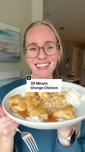This Orange Chicken recipe is so easy to make at home in less than 30  minutes! Seasoned chicken breast is sautéed until golden and smothered in  the very BEST homemade orange sauce! Recipe l1nk in bio. ...