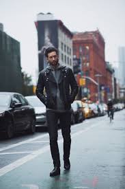 Men have been wearing them for many years and they never really seem to go out of style. 2905 Ankari Floruss Launches Leather Jacket Outfit Men Leather Jacket Men Leather Jacket Men Style