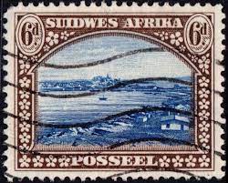 Southwest Africa 6d Afrikaans King George V Africa Postage Stamps Stamp