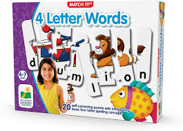 Here's how to get microsoft word for your own computer. Buy The Learning Journey Match It 4 Letter Words 20 Piece Self Correcting Spelling Puzzle With Matching Images Spelling Puzzles For Kids Ages 3 5 Award Winning Toys Online In Turkey B01cilgbjm