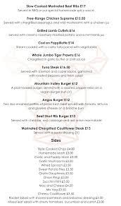 Check spelling or type a new query. Ribeye Steakhouse Manchester Review Inc Menu Halal Food Gastronomy