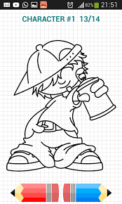 The complete beginner's guide to creating legit graffiti sketches. Amazon Com Draw Graffiti Caracteres Appstore For Android