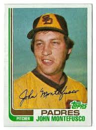 1982 Topps Traded JOHN MONTEFUSCO #74T San Diego Padres Baseball Card