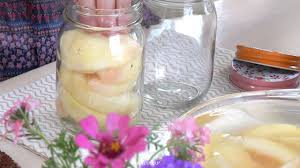 桃 の 瓶詰め の 作り方