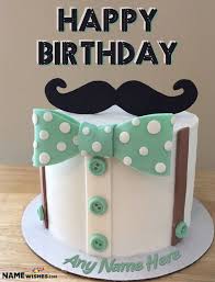 Order online for convenient delivery at customized times. Cool Happy Birthday Cake For Dad With Name Men Cake