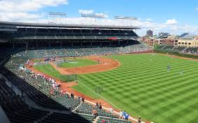 wrigley field seating chart map seatgeek