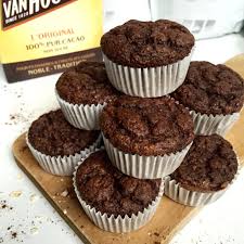 Muffins Proteines Au Chocolat A 35kcal Muffin Chocolat Muffin Leger Recette Dessert