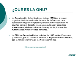 Es inadmisible separarar familias en la frontera. Ppt La Onu Powerpoint Presentation Free Download Id 6103173