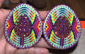 Millions of jewelry retailers choose nihaojewelry's products 98% customer satisfaction. Amazing Beautiful Earrings Beadwork Designs Bead Sewing Beadwork Patterns