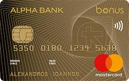 Rack up points on every purchase ‡. Alpha Bank Bonus Mastercard Gold Credit Card Alpha Bank