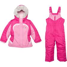 zeroxposur lily jacket and snow bibs for toddler girls