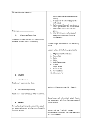 Lesson Plan Science Respiratory System
