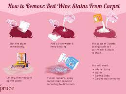 How do you get wine out of carpet? How To Remove Red Wine Stains From Carpet