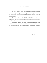 12 september 2020 oleh rizky pratama. Makalah Kerajaan Banten Pdf