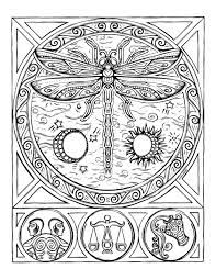 This adult coloring book of zodiac designs is the perfect way to relax and relieve stress.it is full of beautiful and detailed coloring designs that will keep. Sacred Heavens Zodiac Coloring Book Lydia Hess Illustration Design