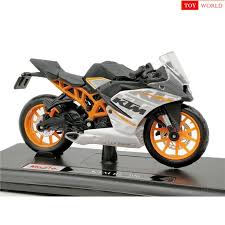 This is a big dream so we decided on small steps first. Toy World Maisto 1 18 Ktm Rc 390 Diecast Model Bikes Shopee Malaysia