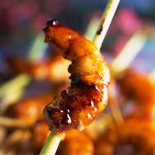 Brochettes De Crevettes Au Miel Recettes Recette Brochette Crevette Crevettes Au Miel Recette Brochette