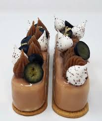 Buchette Mont Blanc Cassis Desserts Fantaisie Desserts Recette De Dessert Simple