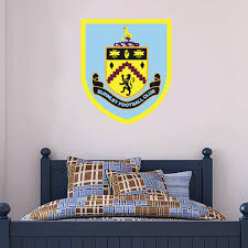 Burnley's first use of a crest was in december 1887, when they wore the royal arms on the shirt. Burnley Football Club Crest Wall Art Clarets Wall Sticker Etsy