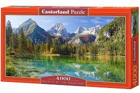 Placing that final piece is so satisfying! Austria 4000 Piece C 400041 2 Castorland Hallstatt