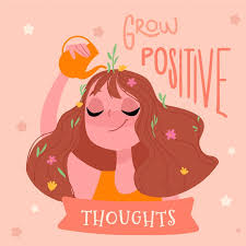Download Grow Positive Thoughts Self Love Lettering For Free In 2020 Love Illustration Cute Illustration Illustration