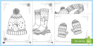 By texting tbl999 to 89887, you expressly consent to receive recurring text messages from timberland®, a division of vf outdoor, llc, and others texting on behalf of timberland®, about offers and services using an automated system at the phone number provided. Winter Clothes Mindfulness Coloring Sheets