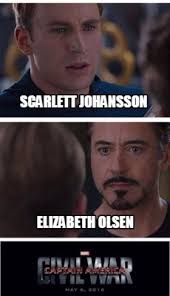 Save and share your meme collection! Meme Creator Funny Scarlett Johansson Elizabeth Olsen Meme Generator At Memecreator Org