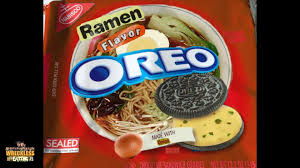 Will It Cookie Ramen Flavor Oreo Oreo Flavors Oreo Cookie Flavors Weird Snacks