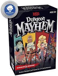 When the game starts you are dealt three cards. Amazon Com Dungeon Mayhem Dungeons Dragons Card Game 2 4 Players 120 Cards Toys Games