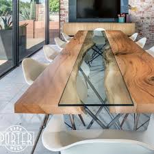 Stunning Modern Conference Table I Love The Glass Wood Combination With The White Chairs Modern Conference Table Glass Conference Table Table