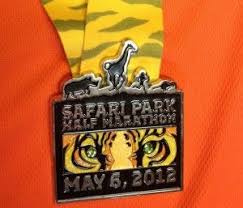 Safari Park Half Marathon Race Bling Safari Park Half Marathon