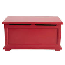 Coffre Enfant Rouge L 60 Cm Maisons Du Monde Coffre Coffre A Jouets Maison Du Monde